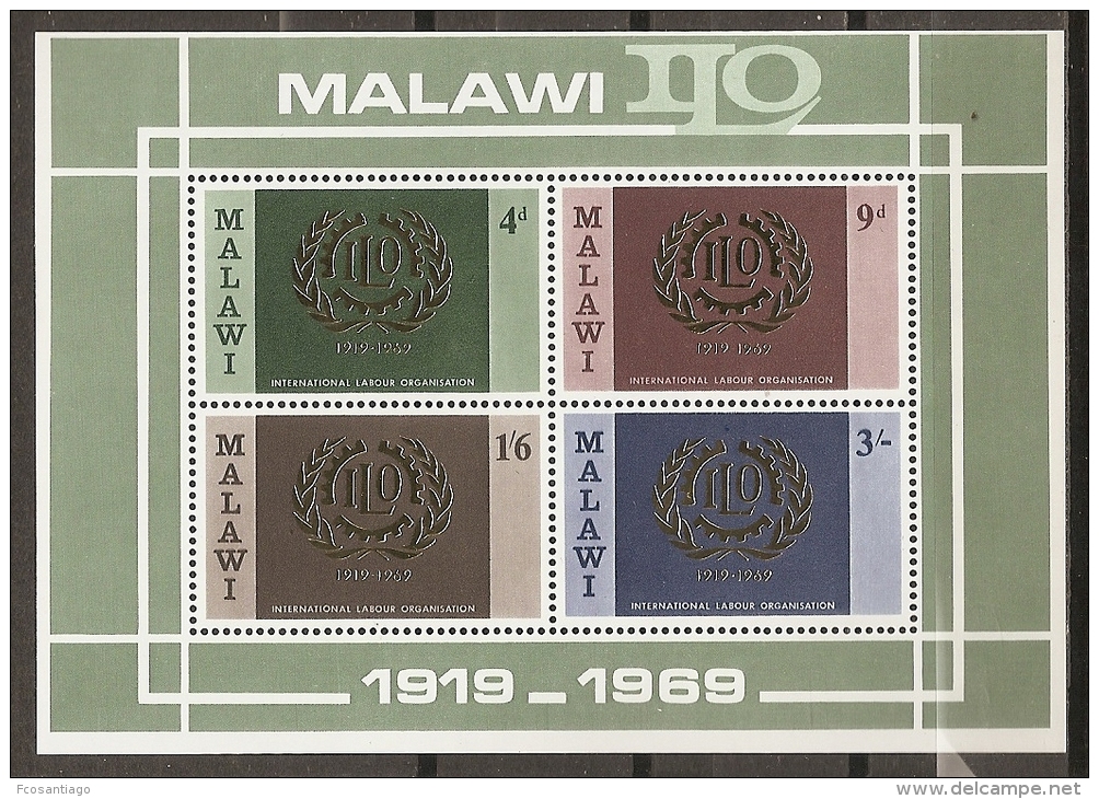 ILO - MALAWI 1969 - Yvert #H13 - MNH ** - Otros & Sin Clasificación