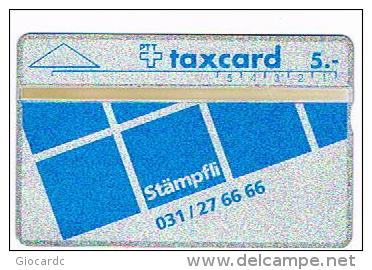 SVIZZERA (SWITZERLAND) - PTT  (L&G)- 1992 STAMPFLI   ( TIRAGE 1200)  - MINT  -  RIF. 4077 - Publicité