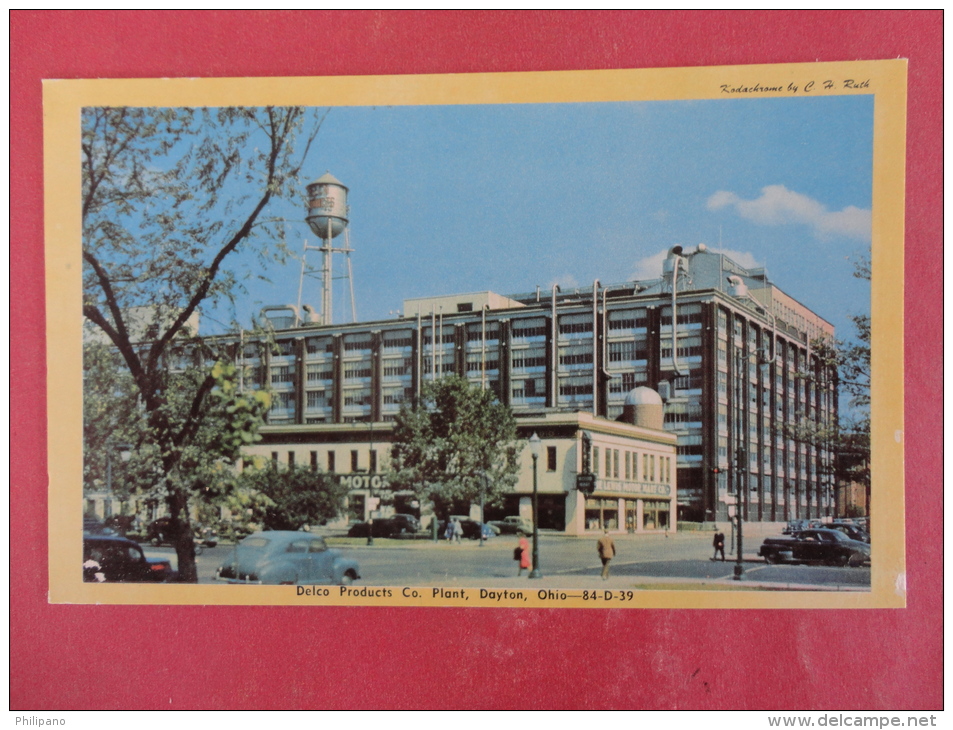 Dayton,OH--Delco Products Company Plant--not Mailed--PJ 247 - Andere & Zonder Classificatie