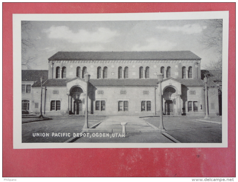 Ogden,UT--Union Pacific Depot--not Mailed--PJ 247 - Andere & Zonder Classificatie