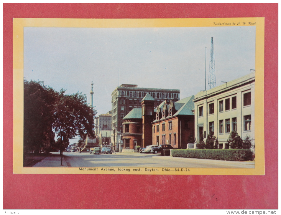 Dayton,OH--Monument Avenue--not Mailed--PJ247 - Other & Unclassified