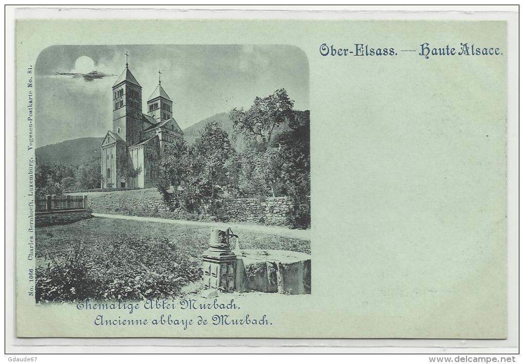 ANCIENNE ABBAYE DE MURBACH (68) -  (CPA AVANT 1900) - Murbach