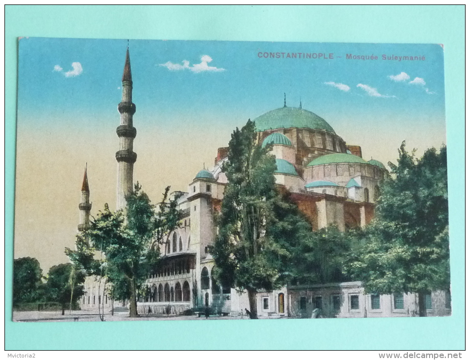 CONSTANTINOPLE - Mosquée SULEYMANIE - Turquie