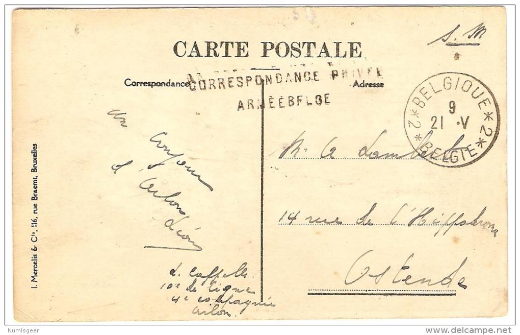 ARLON    ----   Grand´ Rue   ( Correspondance Armée Belge - Voir Verso ) - Arlon