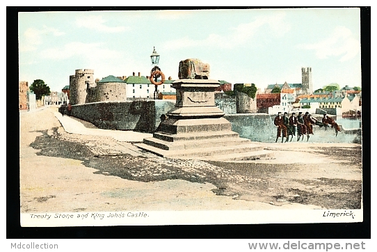 IRLANDE LIMERICK / Treaty Stone And King John's Castle / - Limerick