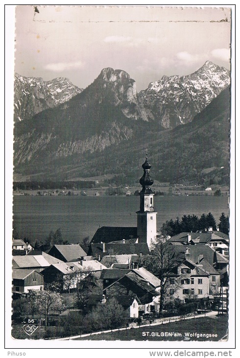 Ö-1674   ST. GILGEN : Wolfgangsee - St. Gilgen