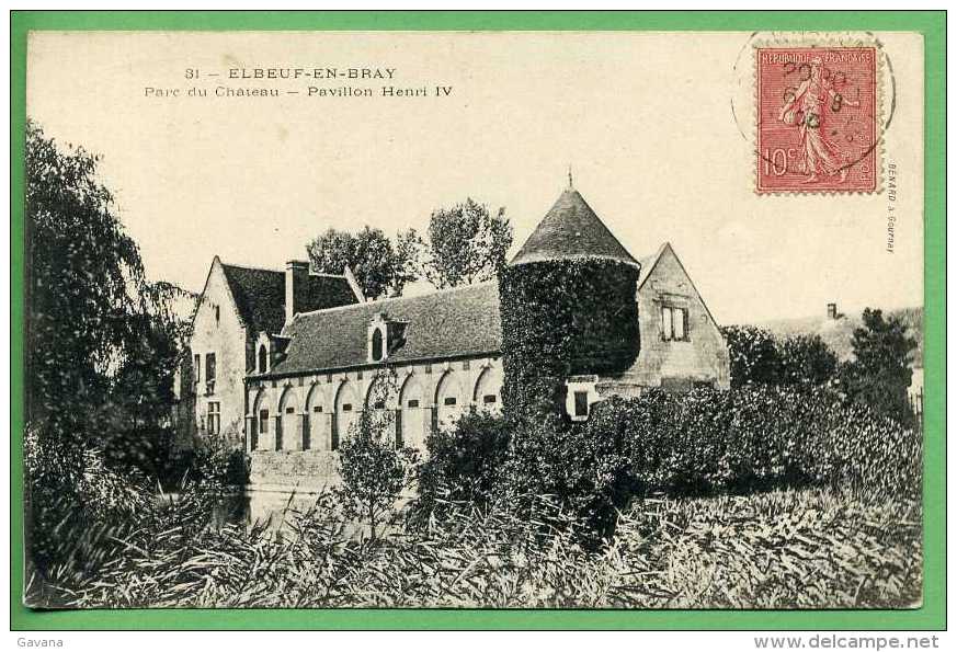 76 ELBEUF-en-BRAY - Parc Du Chateau - Pavillon Henri IV - Autres & Non Classés