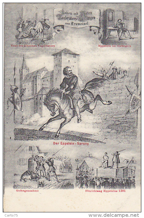 Contes - Histoire - Gailingen Von Trameisel - Prison - Duel - Décapitation - Fairy Tales, Popular Stories & Legends