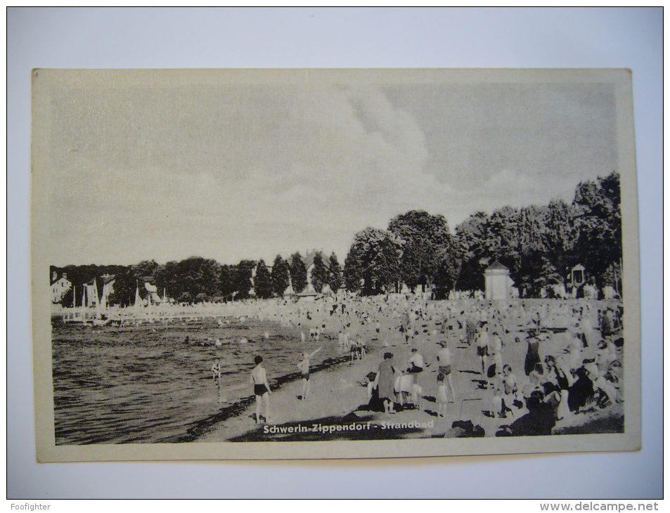 Schwerin-Zippendorf Strandbad DDR 1950s Unused - Schwerin