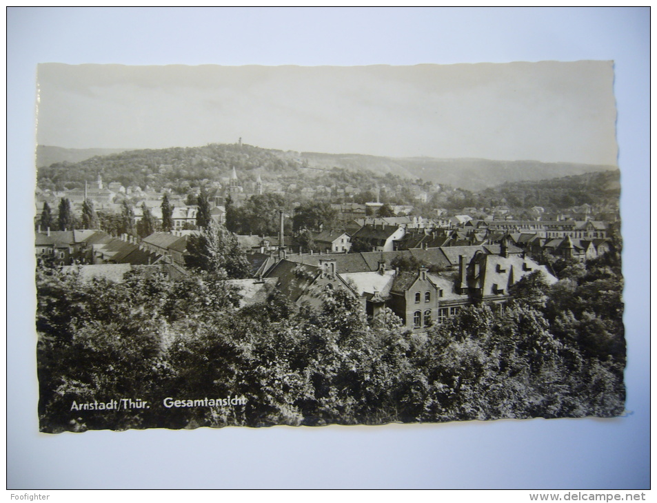 Thuringia: Arnstadt Gesamtansicht General View 1950s Unused DDR - Arnstadt