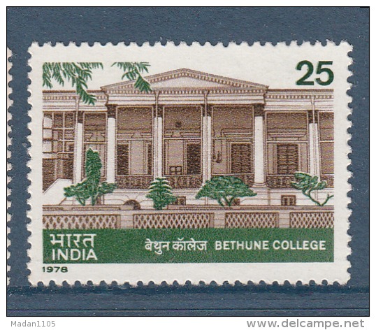 INDIA, 1978,  Centenary Of Bethune College,  MNH, (**) - Ungebraucht