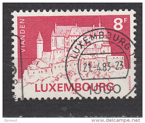 LUXEMBOURG ° YT N° 1009 - Usados