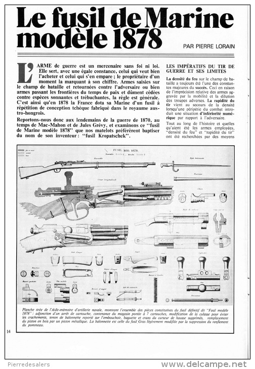 NCL - Gazette Des Armes Mars 1977 - Fusil De Marine - Pistolet - Arme - Voir Sommaire - Militaria - Armes