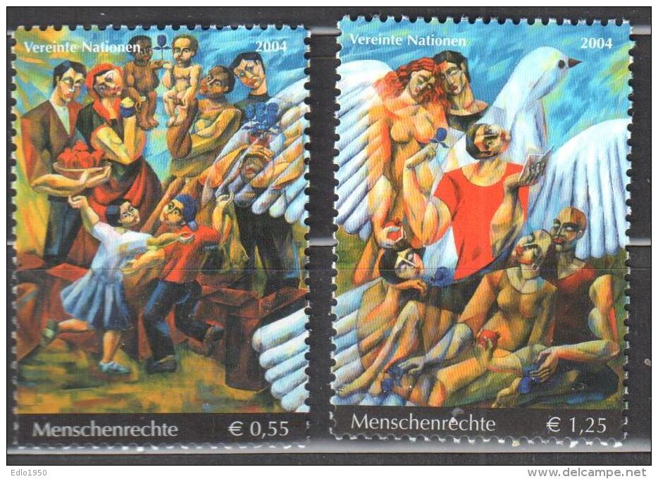 UN Vienna 2004 Art Painting Gemalde Michel 430-431 MNH (**). - Ongebruikt