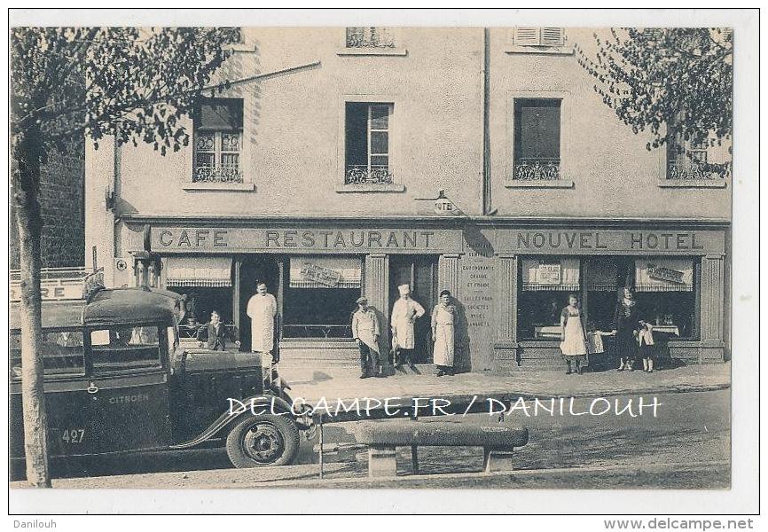 69 // COURS  Place De La République, Nouvel Hotel, GIRAUD CHERPIN / AUTOBUS  CITROEN 427 / ANIMEE - Other & Unclassified