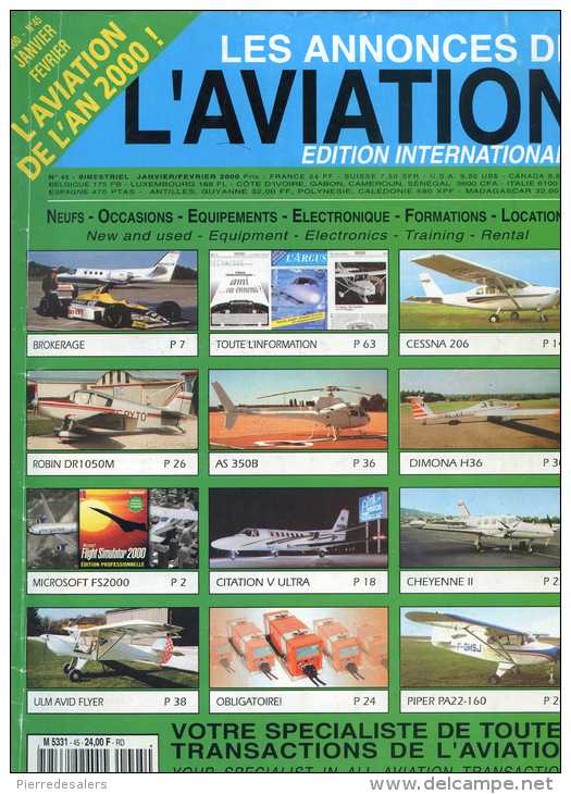 NCL - Revue Annonces De L'aviation - Avion Hélicoptère - Voir Les Scans - 64 Pages - Aircraft Plane Flug - Aviation