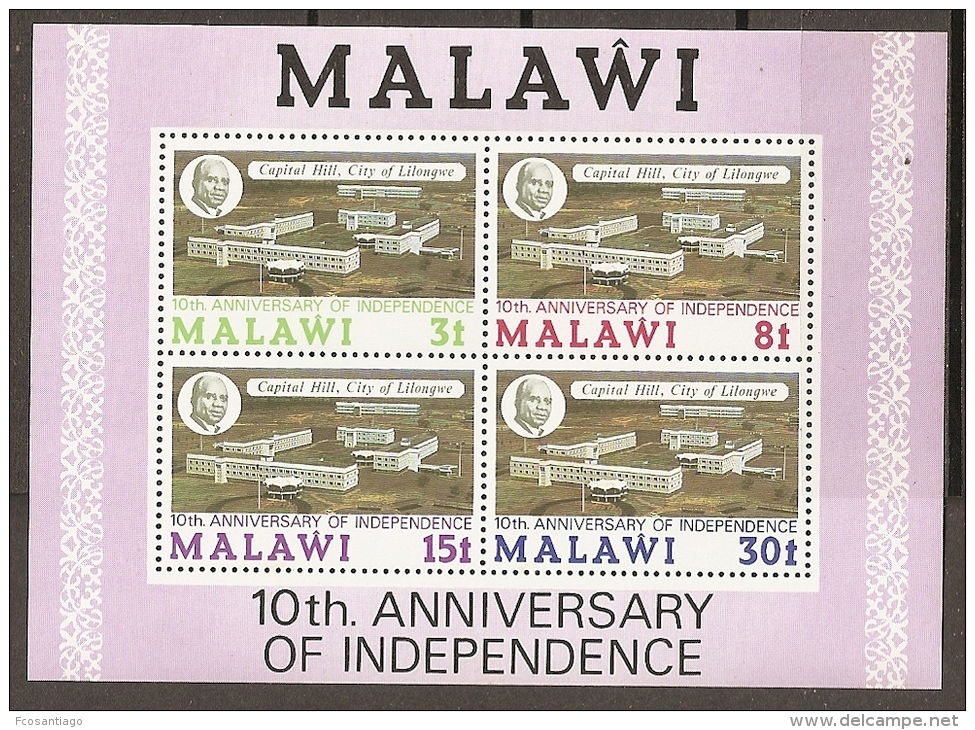 MALAWI 1974 - Yvert #H37 - MNH ** - Malawi (1964-...)