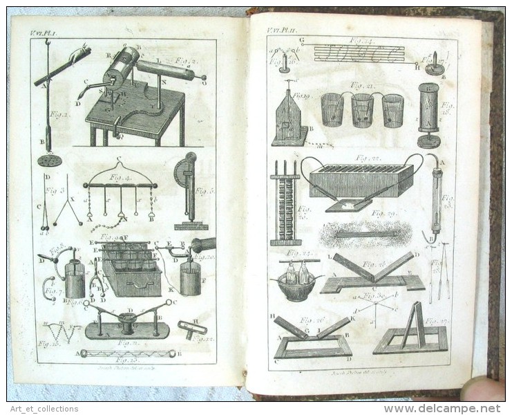 Scientific Dialogues (with Engravings) / J. Joyce / Tomes  5 & 6 / Baldwin 1815 - 1700-1799