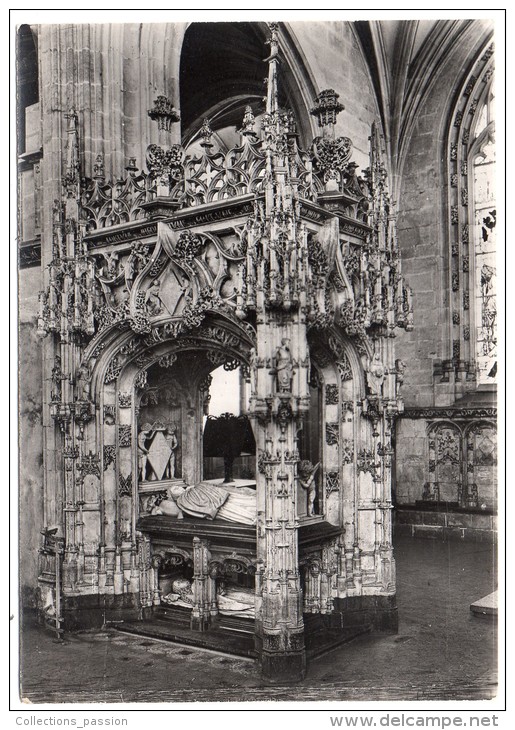 CP, 01, BOURG-EN-BRESSE, Eglise De BROU (Début XVIe S.)Tombeau De Marguerite D'Autriche, Vierge - Eglise De Brou