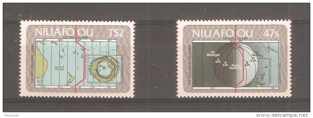 Sellos Niuafo Nº46/7 - Tonga (1970-...)