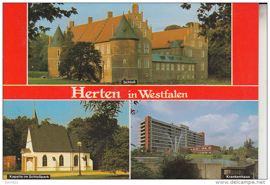 4352 HERTEN , Mehrbildkarte - Herten