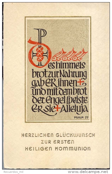 Psalm - Salmo (libros Poesía Religiosa) - Herzlichen Glückwunsch Zur Ersten - Other & Unclassified