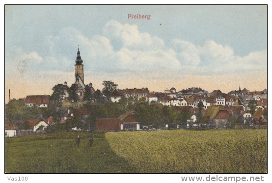 CPA FREIBERG- VILLAGE - Freiberg (Sachsen)