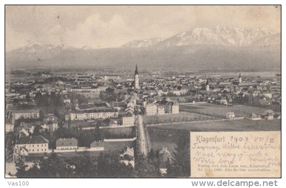 CPA KLAGENFURT- PANORAMA - Klagenfurt