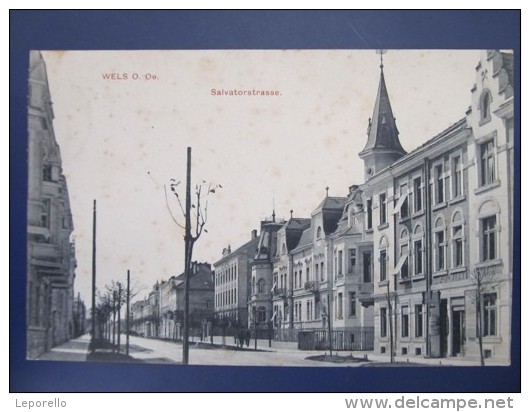 AK WELS Salvatorstrasse 1913 //  D*8547 - Wels