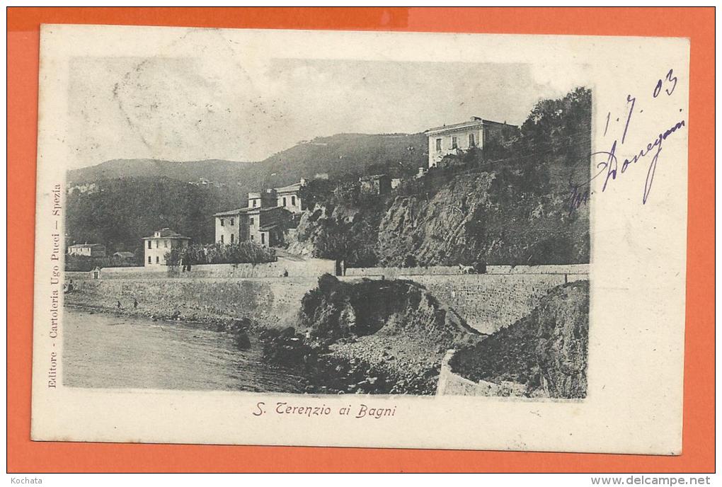 HB370, San Terenzio Ai Bagni, Précuseur, Circulée  1903 - Autres & Non Classés