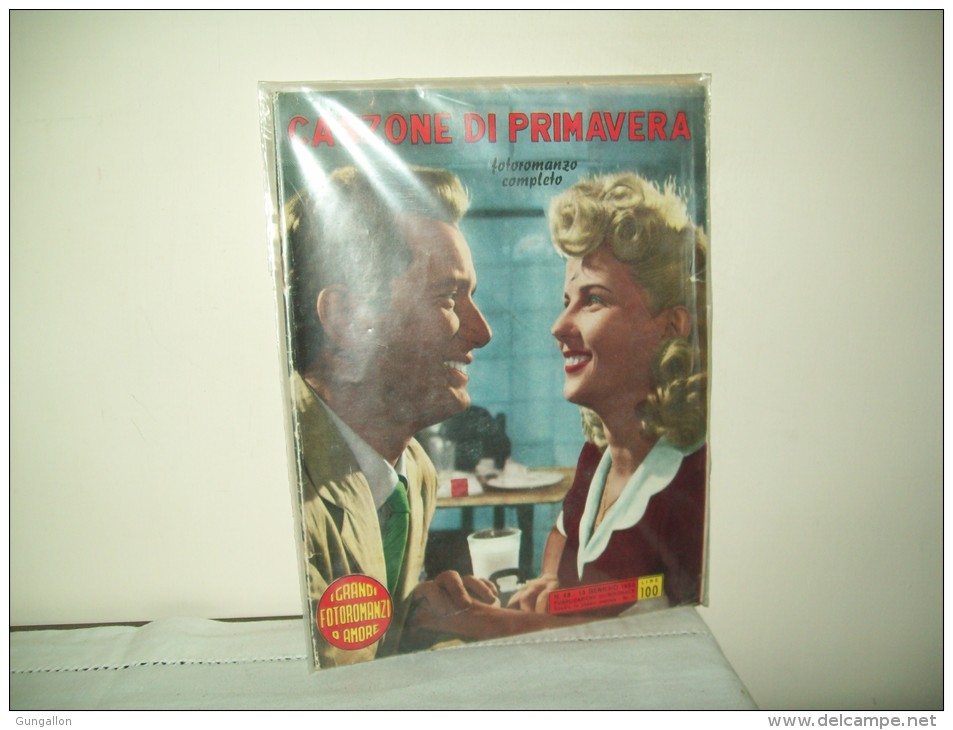 I Grandi Fotoromanzi D´amore (1955)  N. 43  "Canzone Di Primavera" - Kino