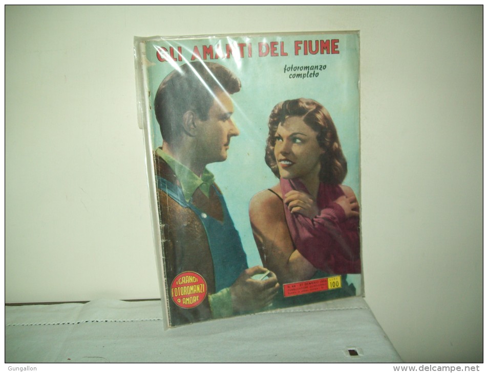 I Grandi Fotoromanzi D´amore (1955)  N. 44  "Gli Amanti Del Fiume" - Cinema