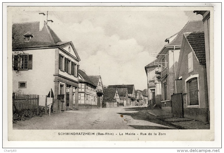 67-SCHWINDRATZHEIM-LA  MAIRIE  N149 - Andere & Zonder Classificatie