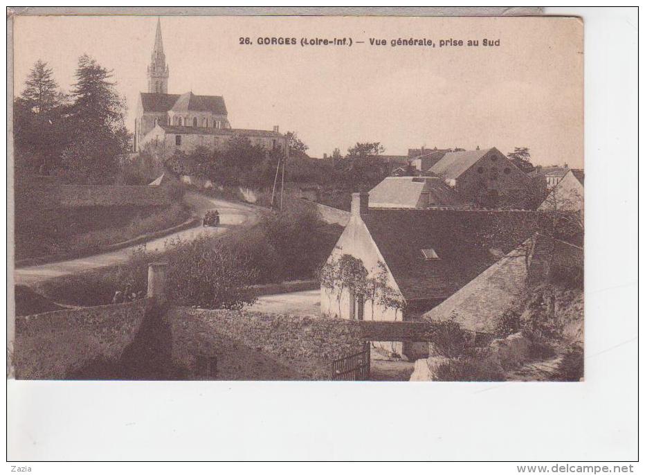 44.863/ GORGES - Vue Generale, Prise Au Sud - Gorges