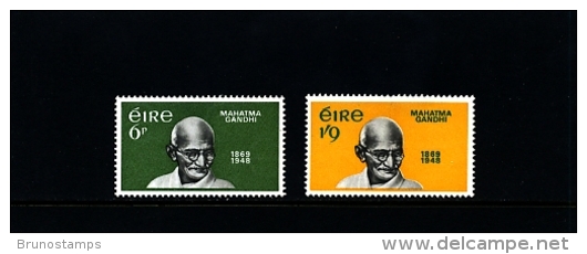 IRELAND/EIRE - 1969  MAHATMA  GANDHI  SET  MINT NH - Nuovi