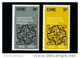 IRELAND/EIRE - 1969  INTERNATIONAL LABOUR ORGANIZATION  SET  MINT NH - Nuovi