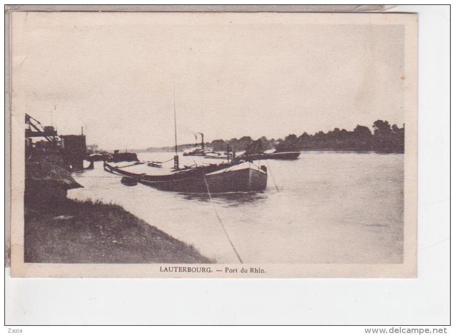 67.265/ LAUTERBOURG - Port Du Rhin - Lauterbourg