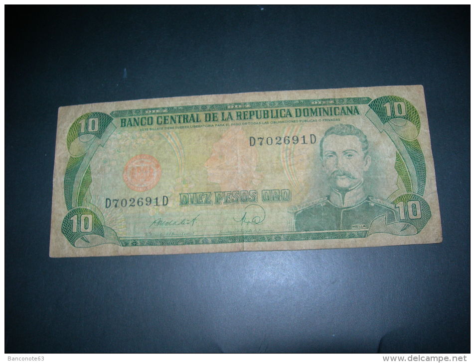 Rep. Dominicana. 10 Pesos. - Repubblica Dominicana