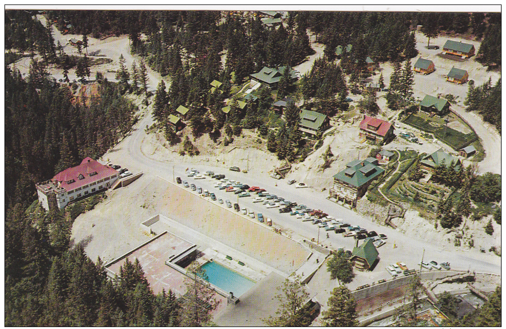 Air View , Radium Hot Springs , B.C.  , Canada , 50-60s - Autres & Non Classés