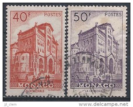 Monaco N° 313B-313C  Obl. - Oblitérés