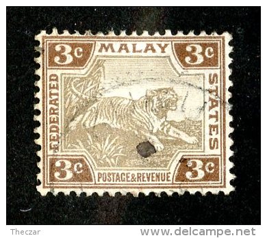 745x)  Fed.States Malay 1904- SG # 32a  Used  Catalogue £ 1.75 - Federated Malay States