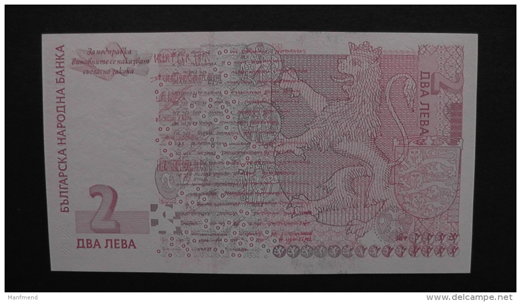 Bulgaria - P 115b - 2 Leva - 2005 - Unc - Look Scan - Bulgarien