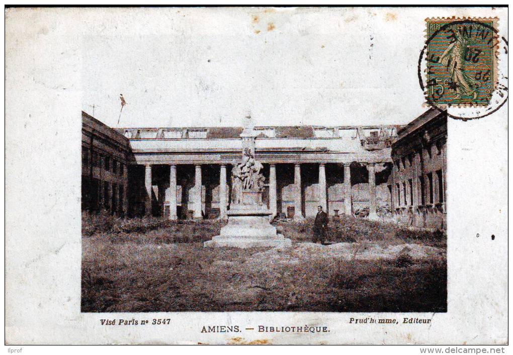 Bibliotheque Amiens Anni 10/20 - Bibliothèques