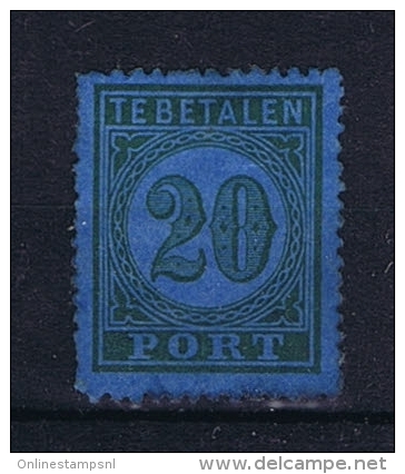 Netherlands Indies : 1874 NVPH Nr P4 MH/* Postage Due - Nederlands-Indië