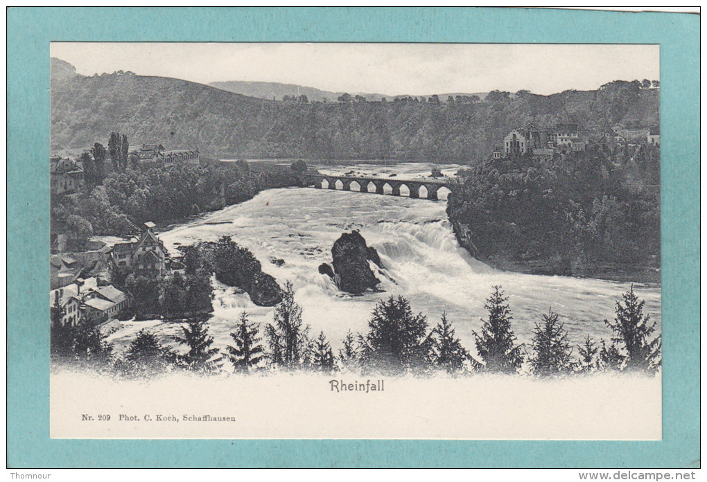 RHEINFALL  -  TRES BELLE CARTE PRECURSEUR  - - Other & Unclassified