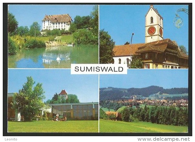 SUMISWALD Beinhaus Kirche Schloss Hallenbad - Sumiswald