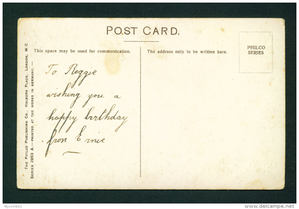 Many Happy Returns - Early 20th Century Postcard As Scans - Greetings From...