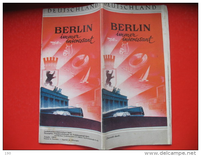 BERLIN IMMER INTERESSANT - Advertising