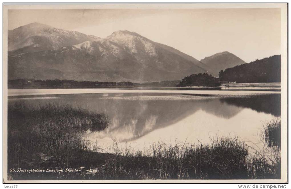 C1930 BASSENTHWAITE LAKE AND SKIDDAW - Other & Unclassified