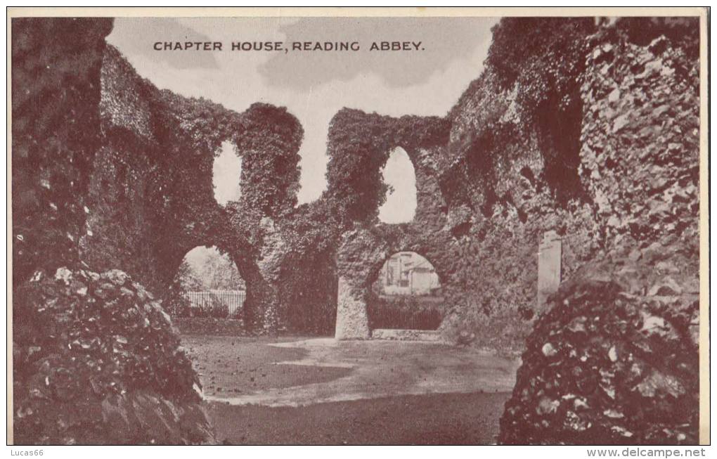 C1930 READING ABBEY - CHAPTER HOUSE - Reading